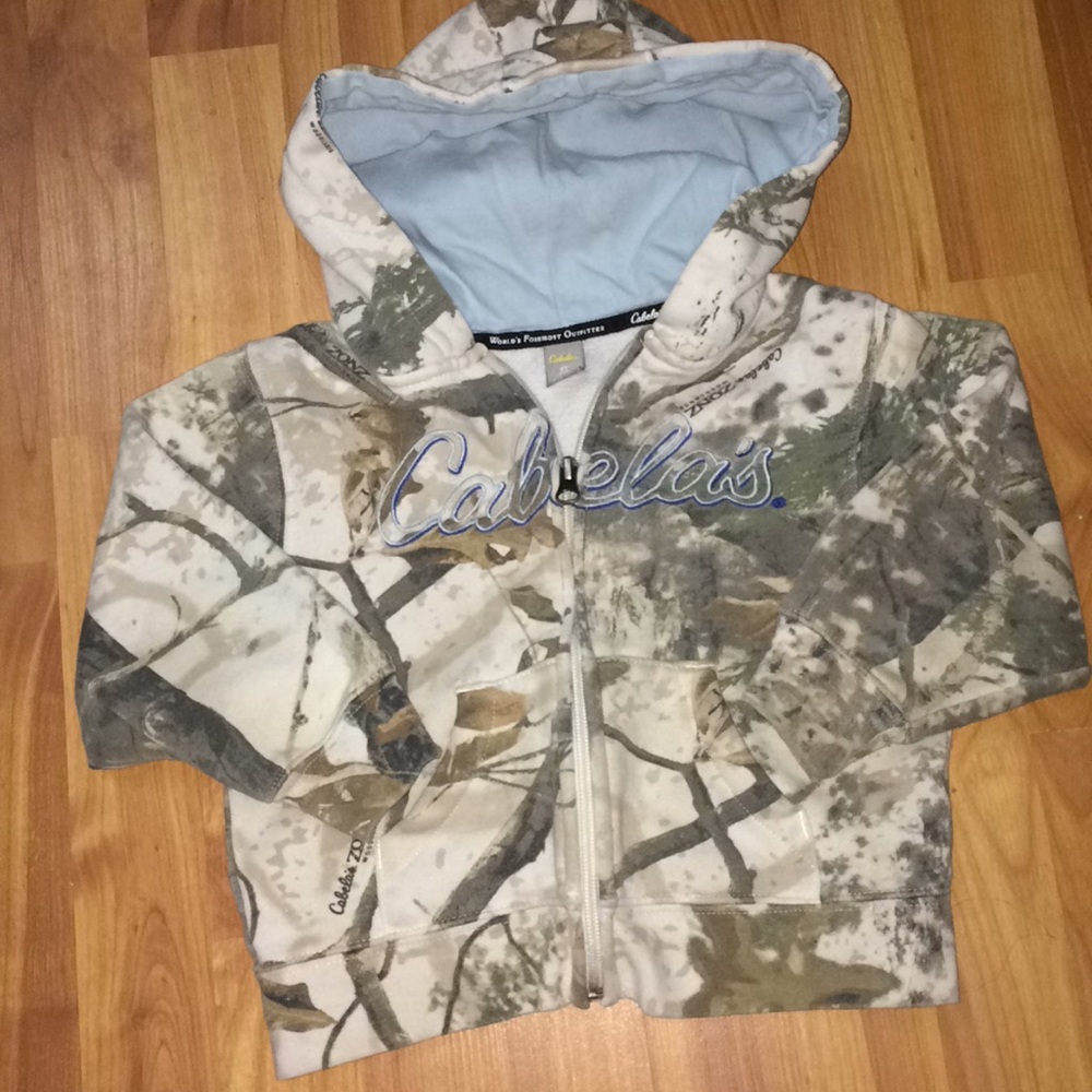 3T cabelas full zip up